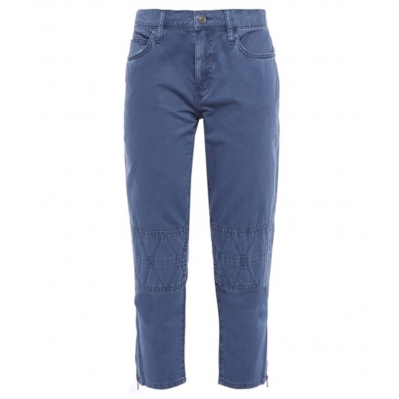 New! Current Elliot The Debbie Crop Straight Leg Ankle Pants - Picture 1 of 11